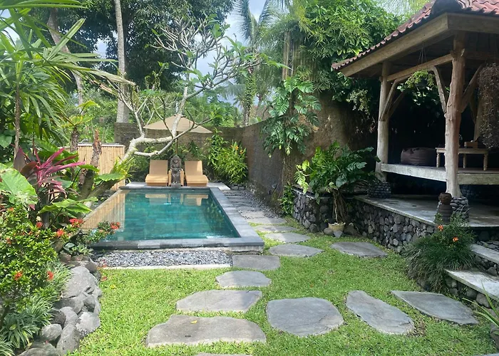 Ginas 1 Romantic Pool&escapes Villa Ubud